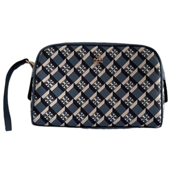 Tory Burch Handbags - Tory Burch Geo Logo Essentials Pouch